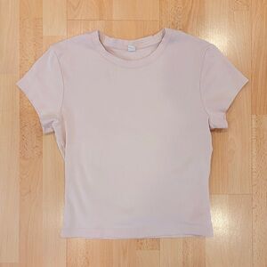 Uniqlo | Light Pink short sleeve Mini T-shirt